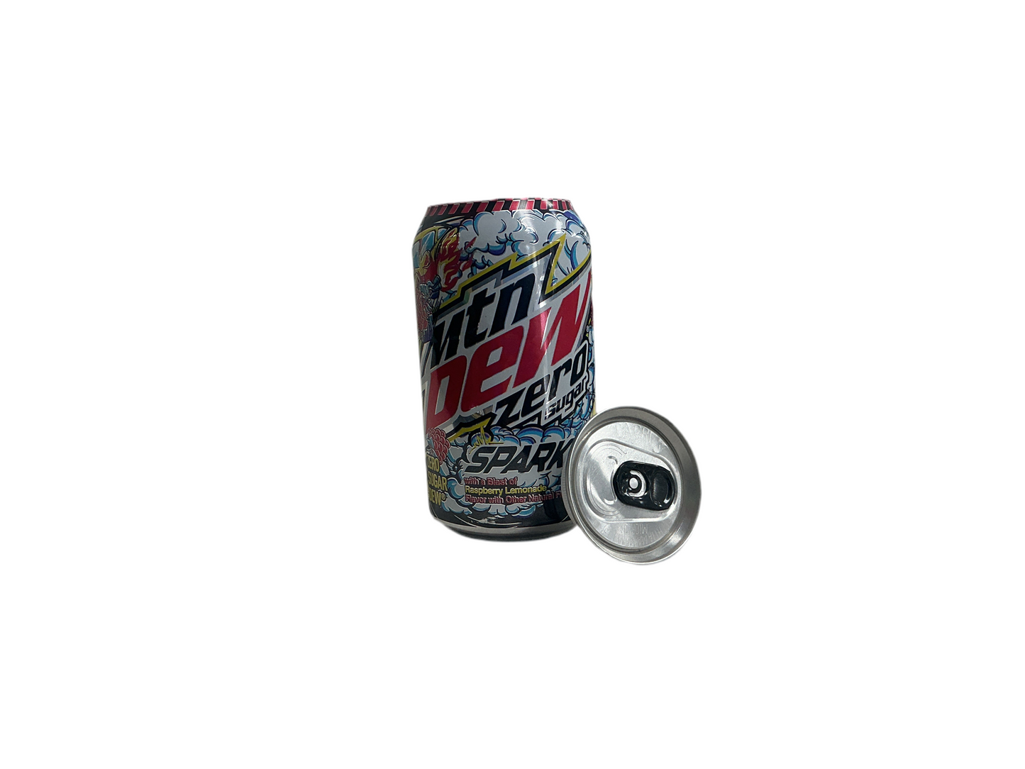 Safe Stash Can Mountain Dew Spark With Raspberry Lemonade Zero Sugar