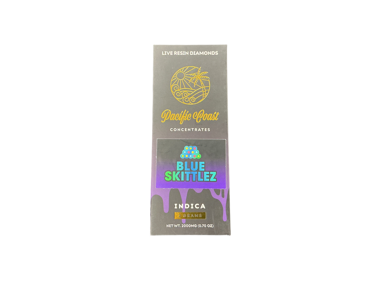 Pacific Coast Disposable Blue Skittlez Indica THC-A