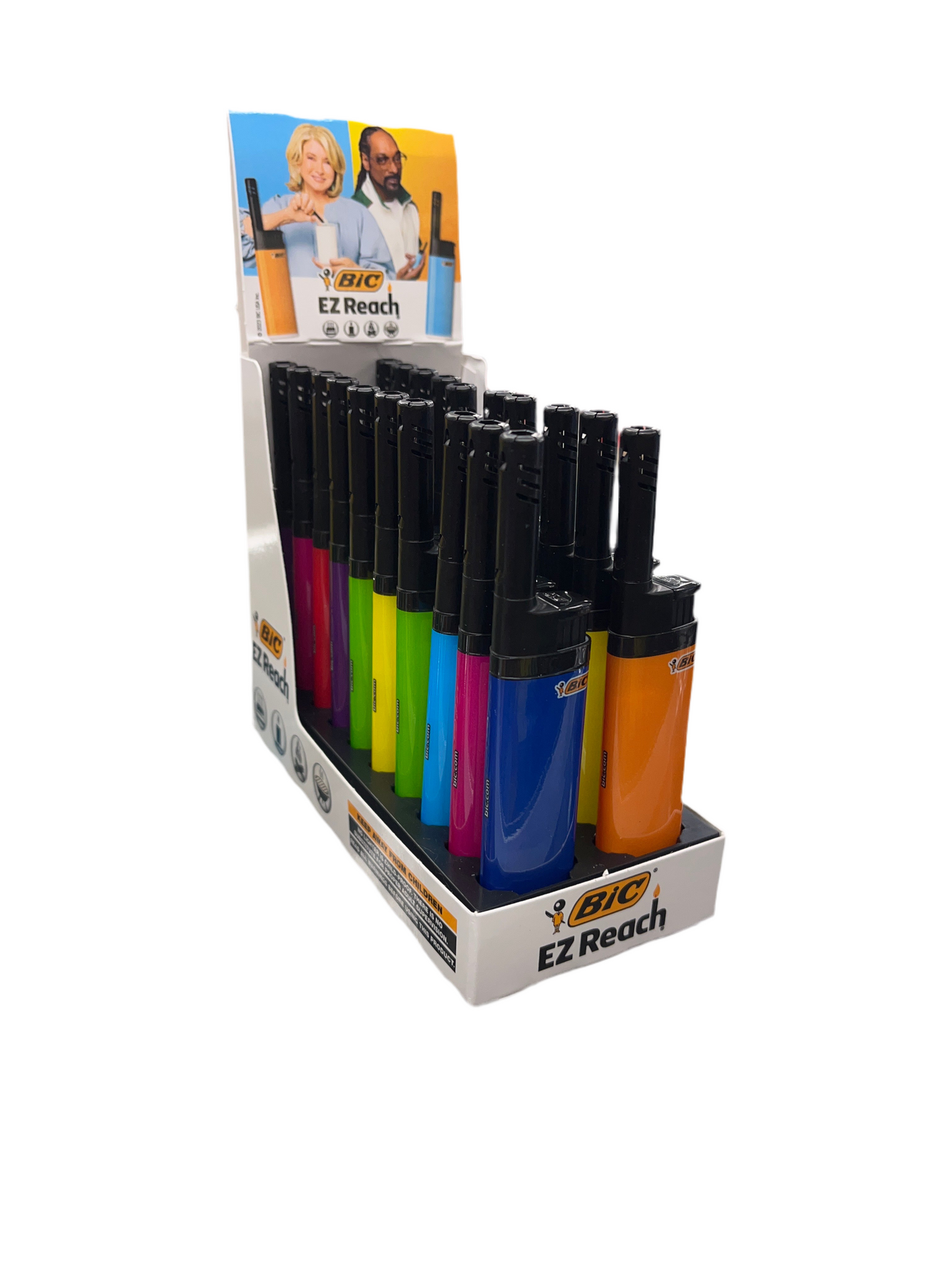 Bic Colored Lighters Ez Reach