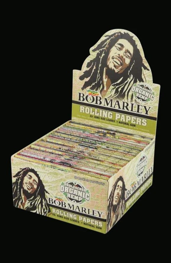 Bob Marley Rolling Papers King Size Unbleached Organic Hemp