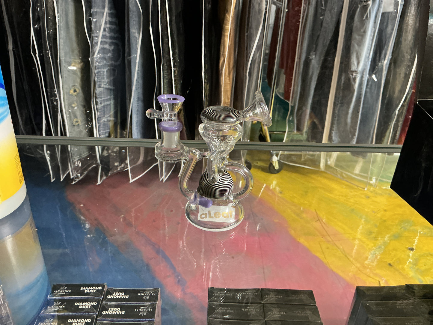 Aleaf Waterpipe 4” Purple