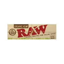 Raw 1 1/4 Organic Hemp Paper