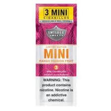 Swisher Sweet 3 Mini Cigarillos Mango Passion Fruit