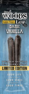 Sweet Wood Leafs Dark Vanilla 2 Per Pack