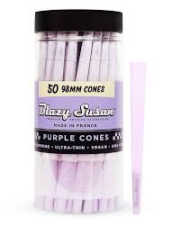 Blazy Susan Purple 50 Count Cones 98mm