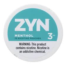 Zyn 3mg Menthol 15 Nic Pouches
