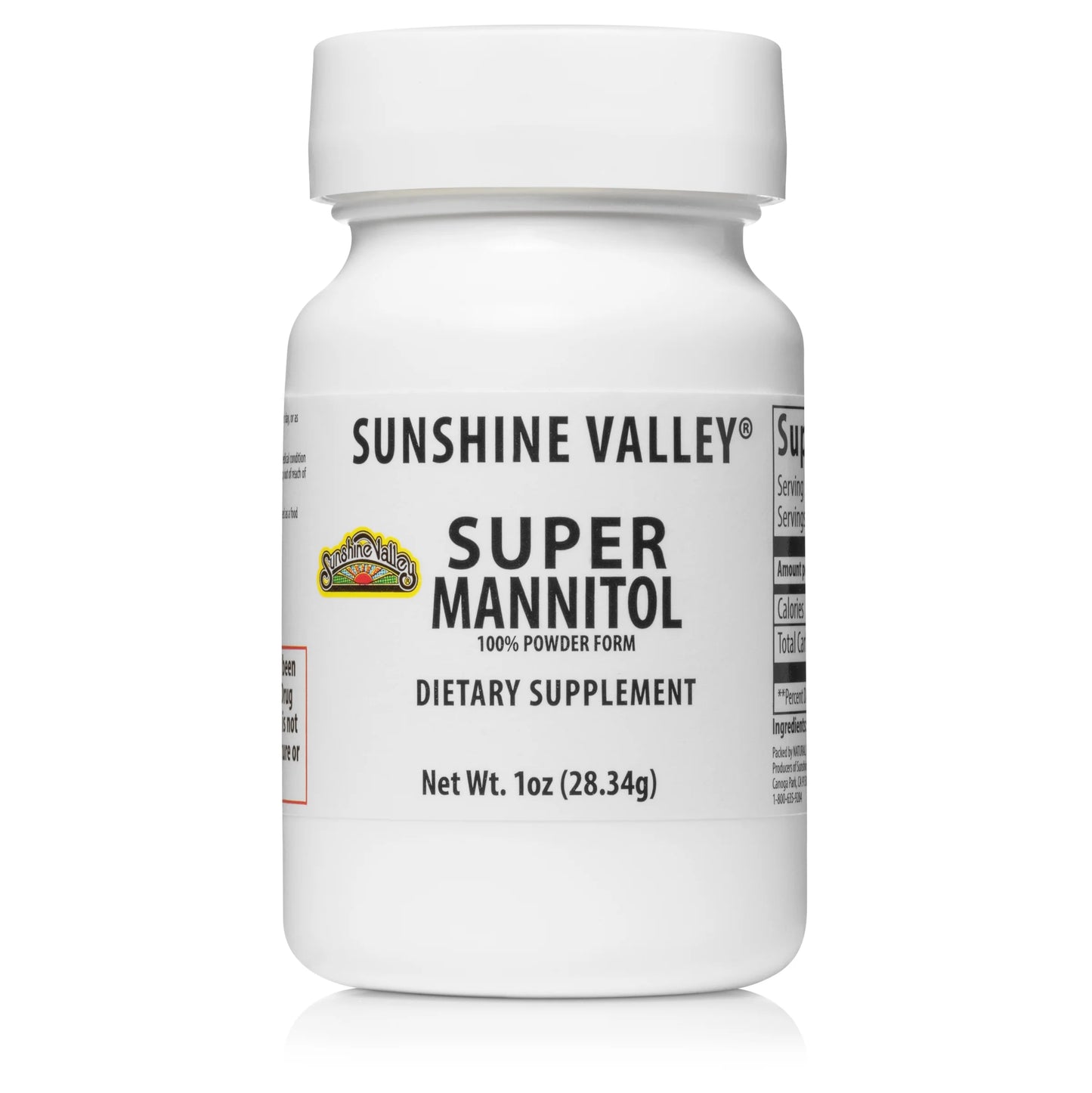 Sunshine Valley Super Mannitol 100% Powder Foam 1oz