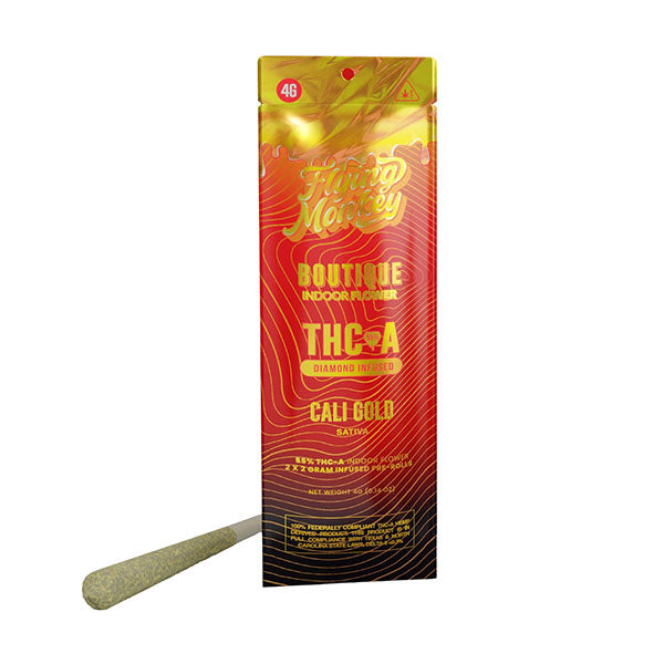 Flying Monkey Boutique 2g THC-A Preroll Cali Gold Sativa