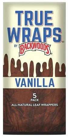 Backwoods True Wraps Vinilla 5 Pack