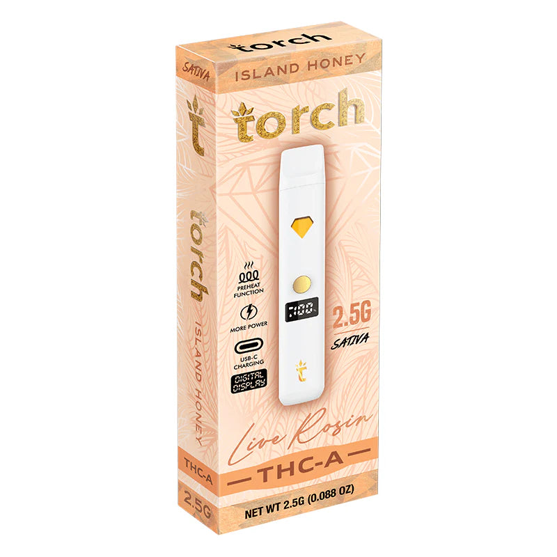 Torch 2.5 Cart Live Resin Island Honey
