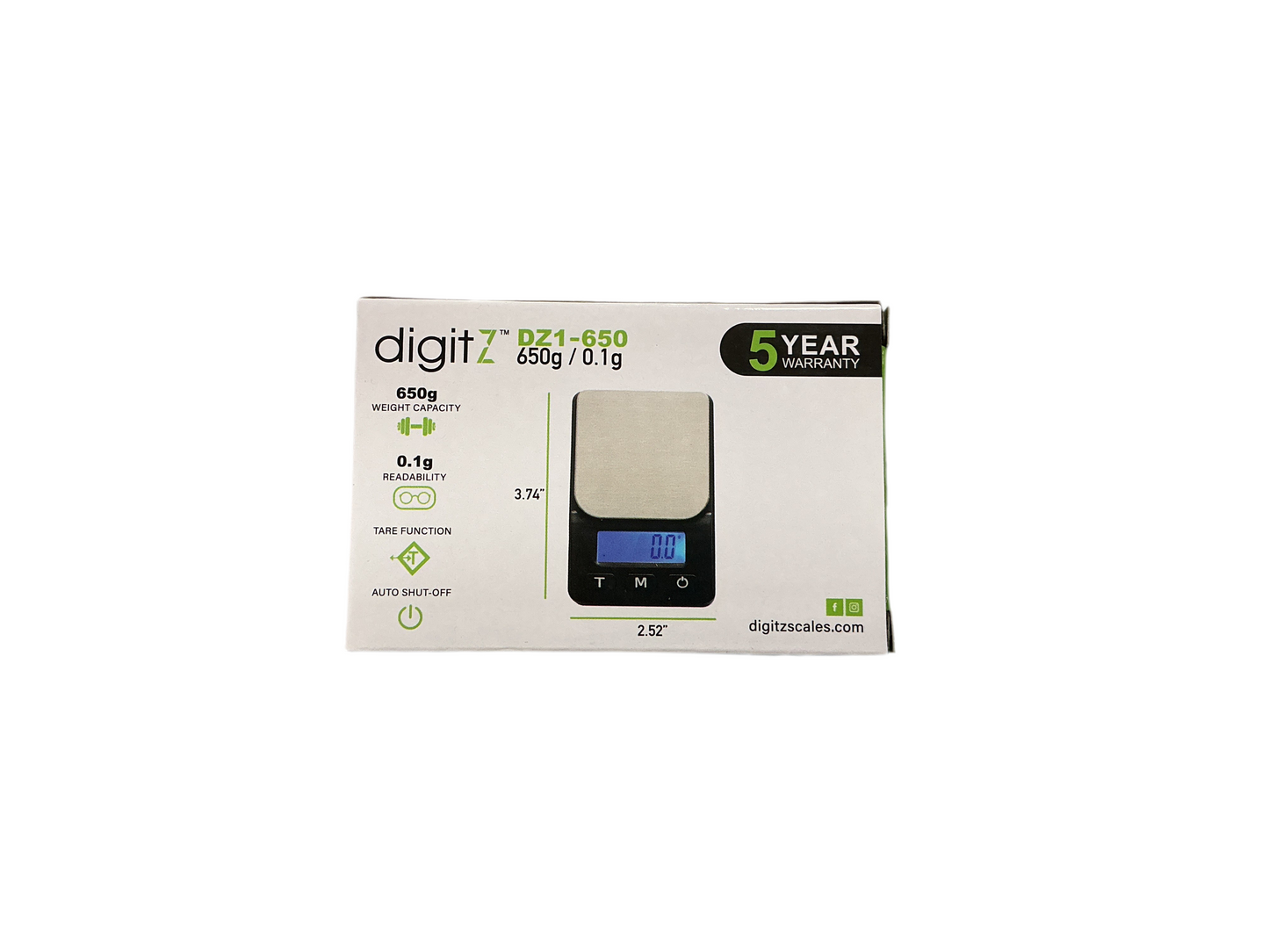 Digit Z Scale 650g Weight Capacity