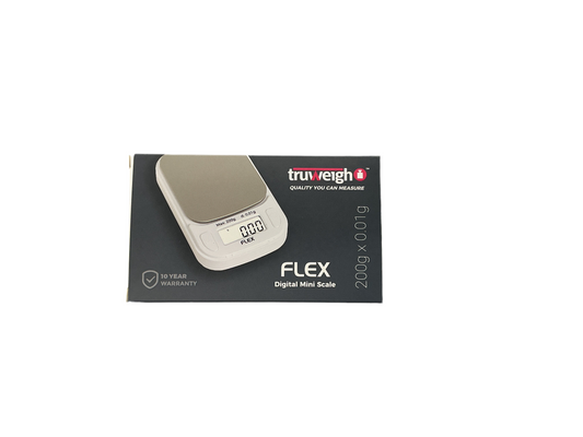 Truwight Flex Digital Mini Scale White 200g Max Capacity