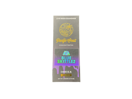 Pacific Coast Disposable Blue Skittlez Indica THC-A