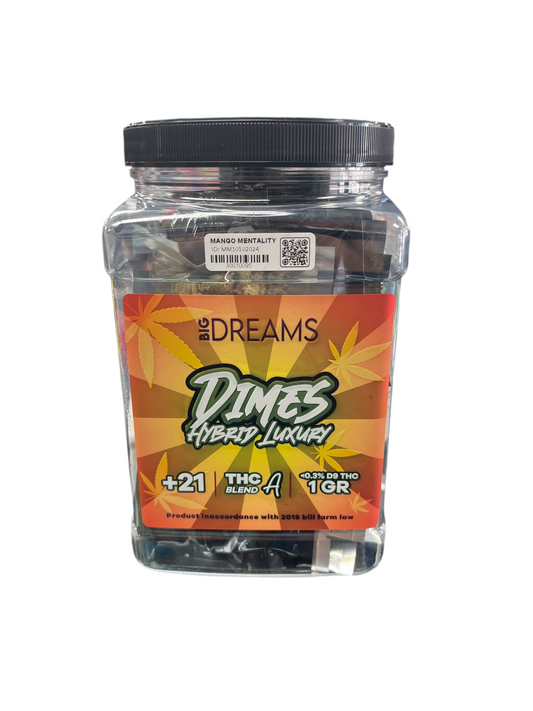 Dimes Hybird Luxury Flower 1g Mango Mentality