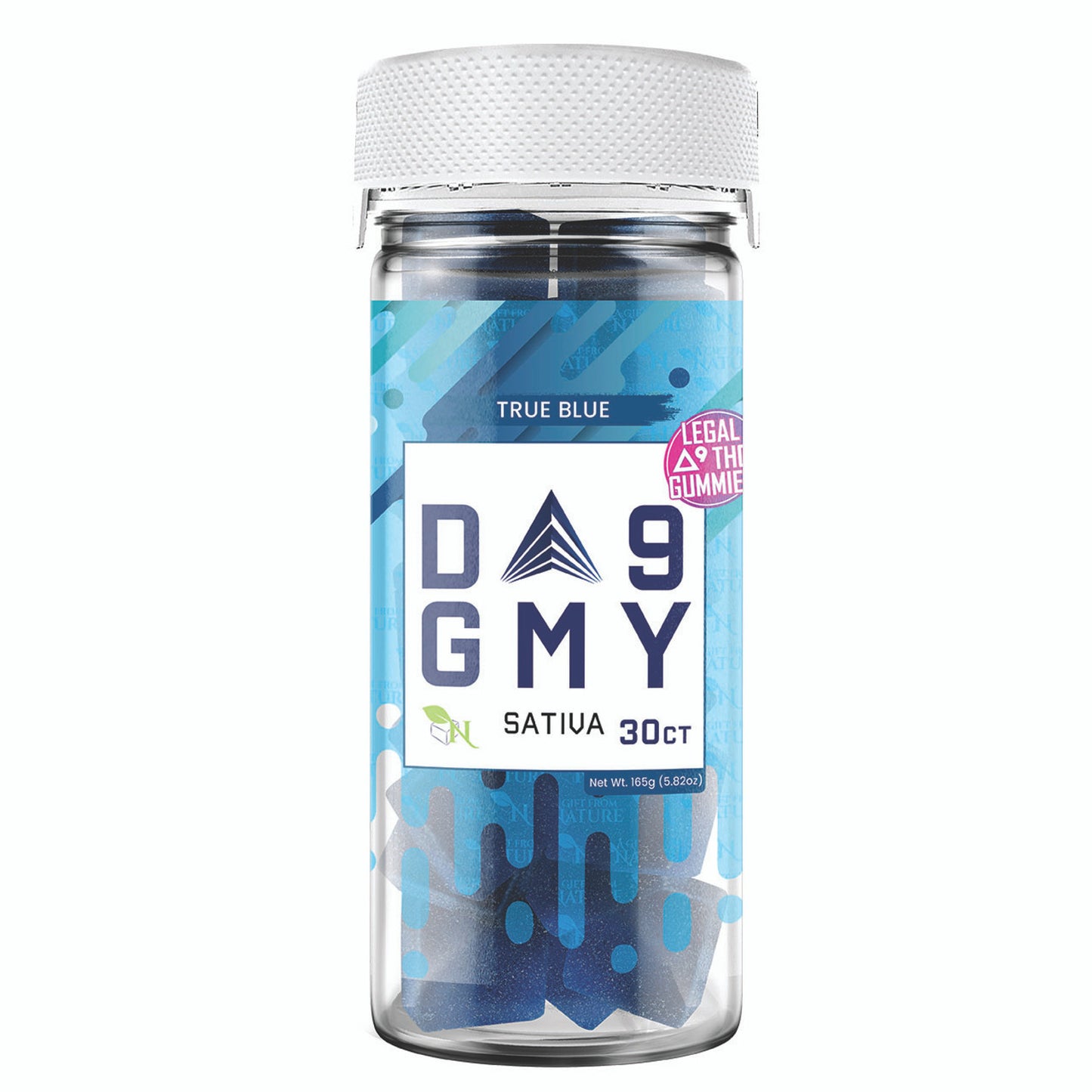 Delta 9 Gummies - 30CT True Blue 810mg (15mg ea.) – Sativa