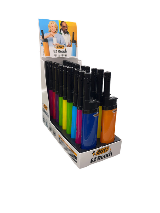 Bic Colored Lighters Ez Reach