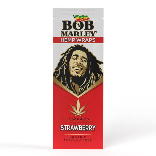 Bob Marley Hemp Wrap Strawberry 2 Pack