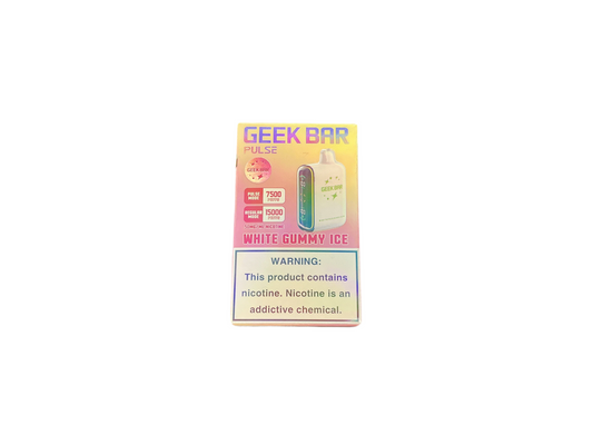 Geek Bar Pulse White Gummy Ice 15K Puffs