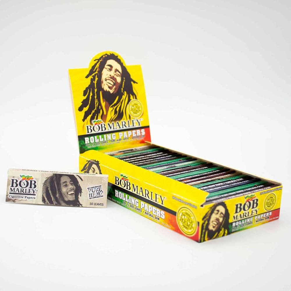 Bob Marley Rolling Papers 1 1/4 Pure Hemp