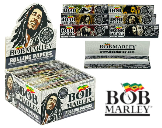 Bob Marley Rolling Papers Extra Long Ultra Thin Pure Hemp