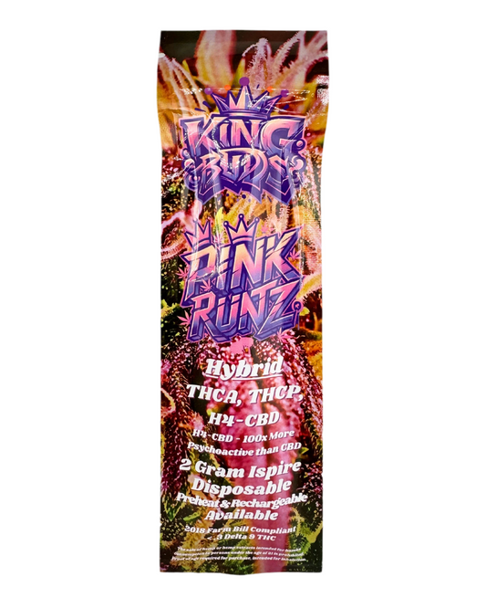 King Buds 2 Gram Cart Pink Runtz Indica