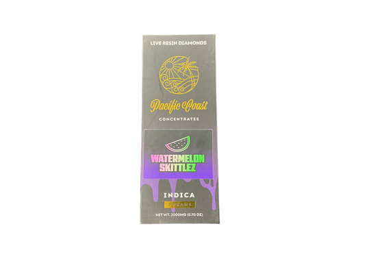 Pacific Coast Disposable Watermelon Skittlez Indica THC-A