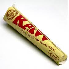 Raw 1 1/4 Size Cones Organic Hemp 6 Pack