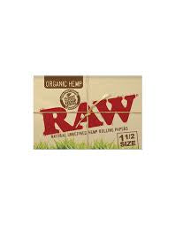 Raw 1 1/2 Organic Hemp Paper