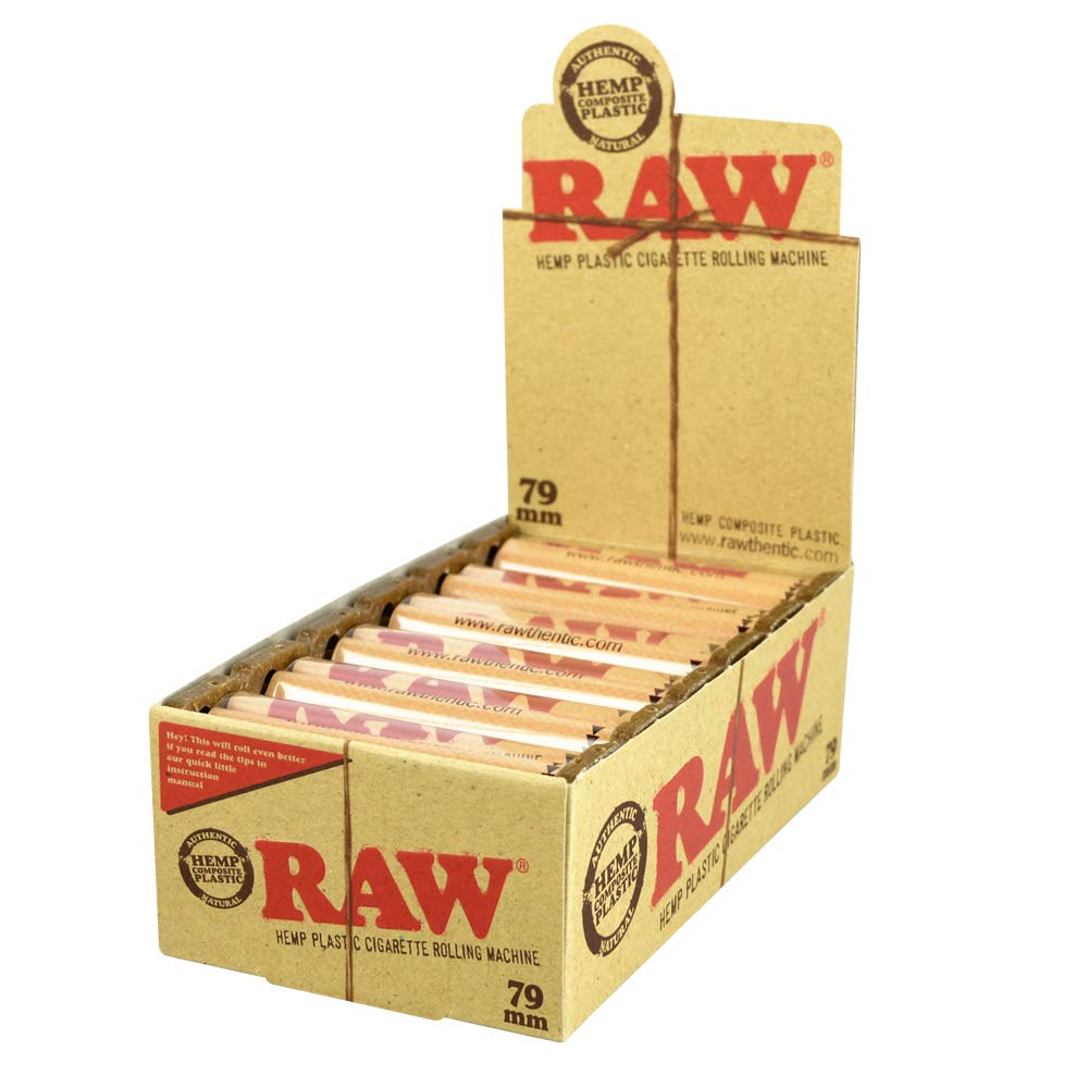 Raw Hemp Plastic Cigarette Rolling machine 79mm