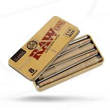 Raw 8 Cone Tin 1 1/4 Size Cones Classic