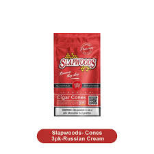 Slapwoods Cigar Cones Russian Cream 3 Pack