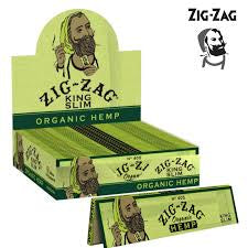 Zig Zag King Size Slim Organic