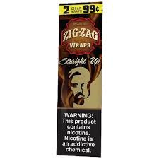 Zigzag Straight Up Wraps 2 Cigars Per Pack