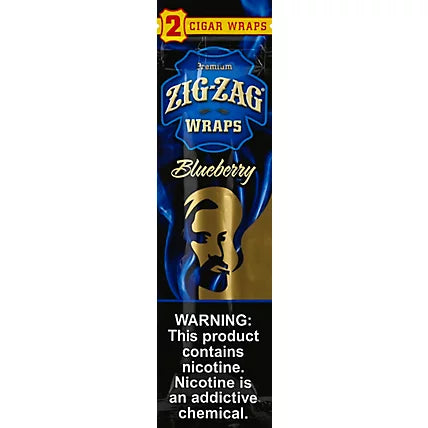 Zig Zag Blueberry 2 Cigars Per Pack