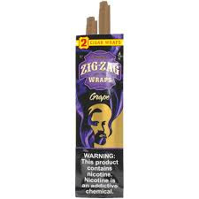 Zig Zag Grapes 2 Cigar Per Pack