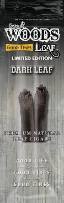 Sweet Wood Leafs Dark Leaf 2 Per Pack