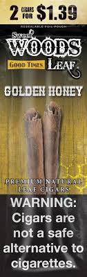Sweet Wood Leafs Golden Honey 2 Per Pack
