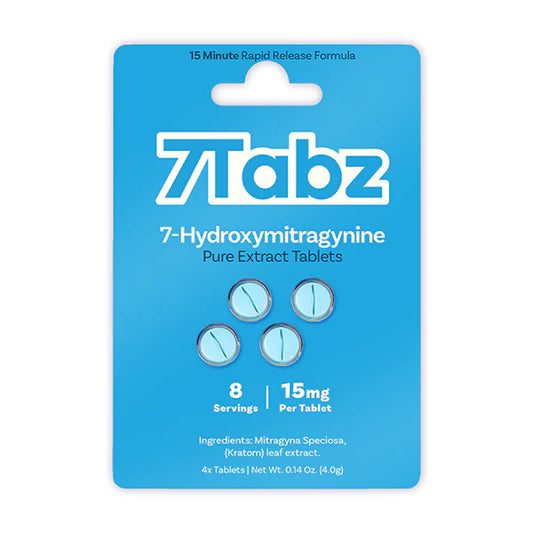 7 Tabz 15mg 7-Hydroxymitragynine Unflavored
