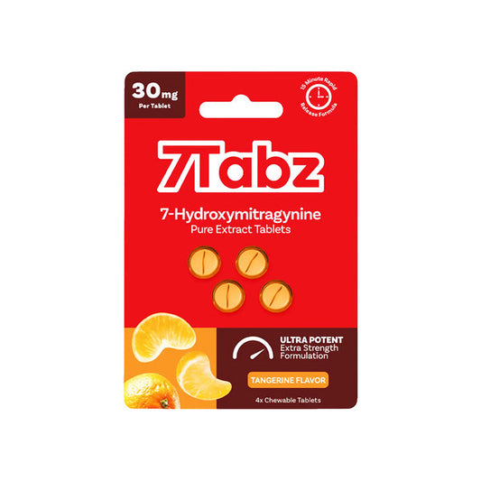 7 Tabz 30mg 7-Hydroxymitragynine Tangerine Flavor