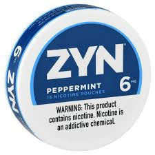 Zyn 6mg Peppermint 15 Nic Pouches