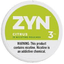 Zyn 3mg Cirtus 15 Nic Pouches