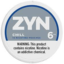 Zyn 6mg Chill 15 Nic Pouches