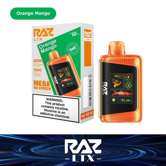 Raz Orange Mango 25k Hits
