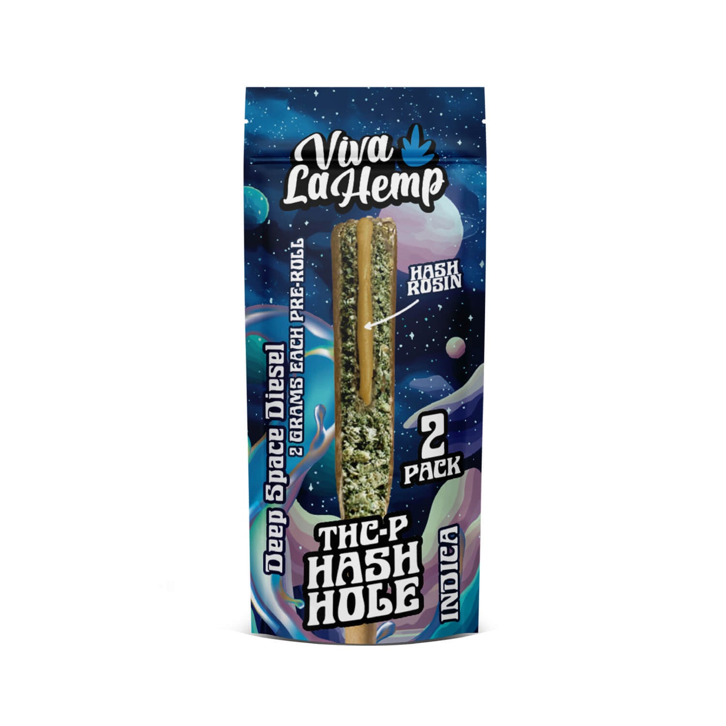 Viva La Hemp 2 Grams Each Preroll Deep Space Diesel