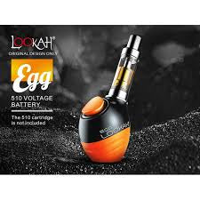 Lookah Egg 510V Battery Orange