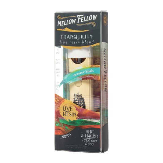 Mellow Fellow 2 Gram Cart Master Kush Indica