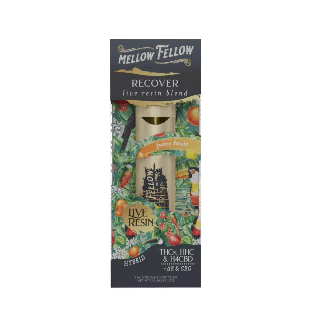 Mellow Fellow 2 Gram Cart Juivy Fruit Hybird