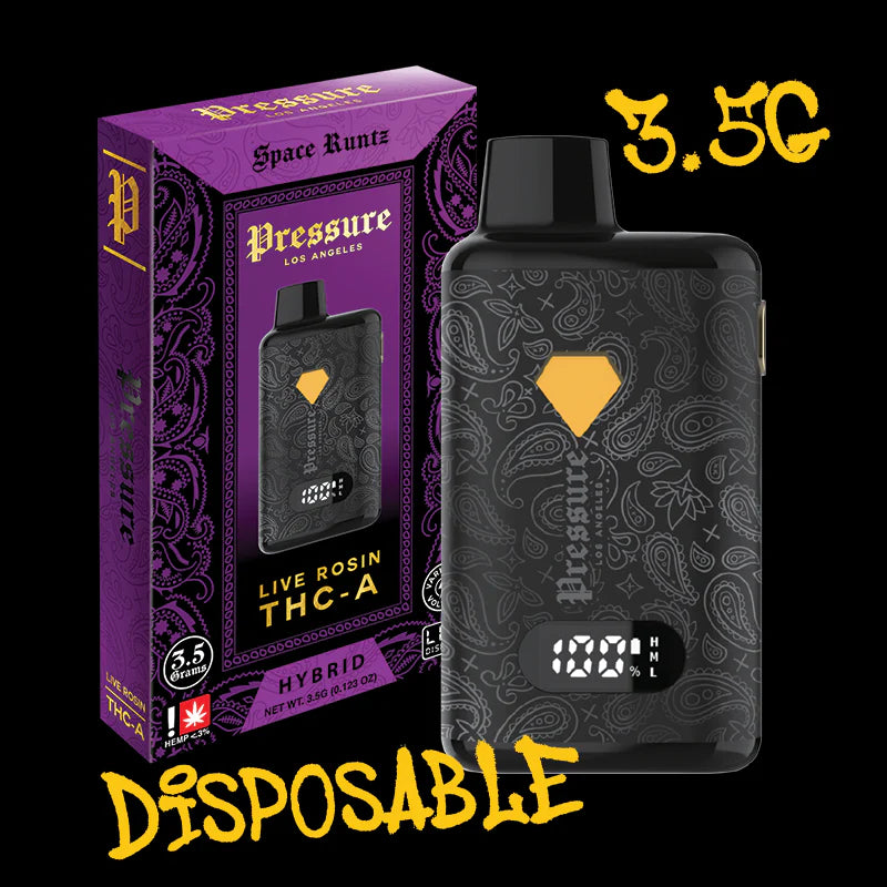 Pressure Los Angeles 3.5 Gram Cart Space Runtz Hybrid