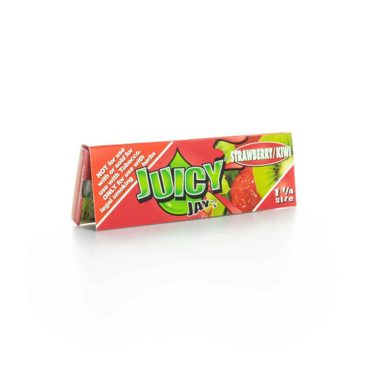 Juicy Jay’s Rolling Paper 1 1/4 Size Strawberry Kiwi