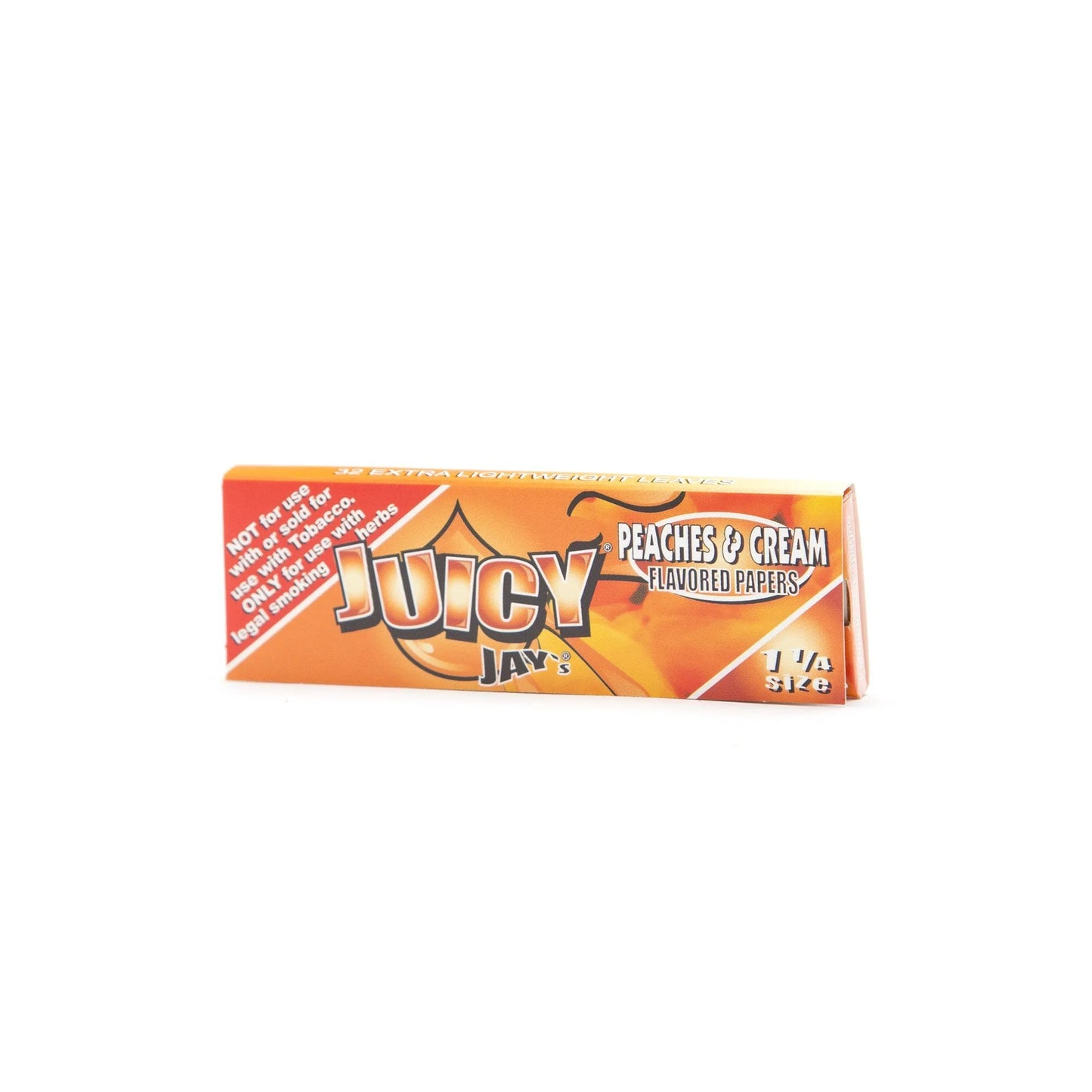 Juicy Jay’s Rolling Paper 1 1/4 Size Peaches & Cream